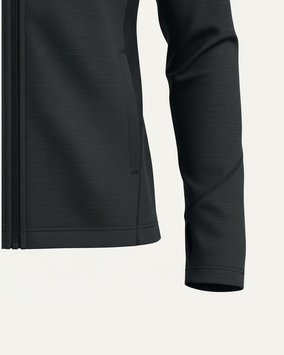 Training Zip Hoodie, fabric texture detail