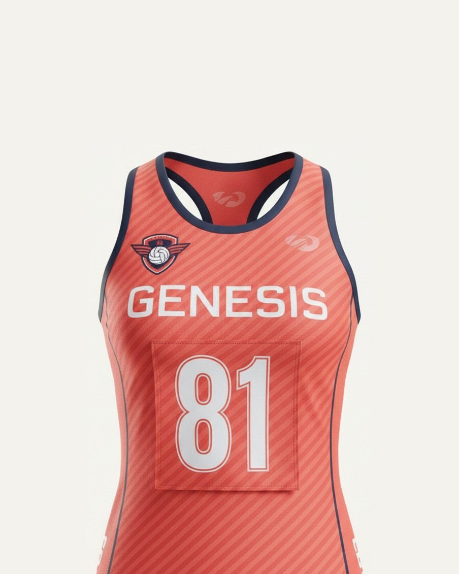 Rally Netball Dress, construction and finishing detail