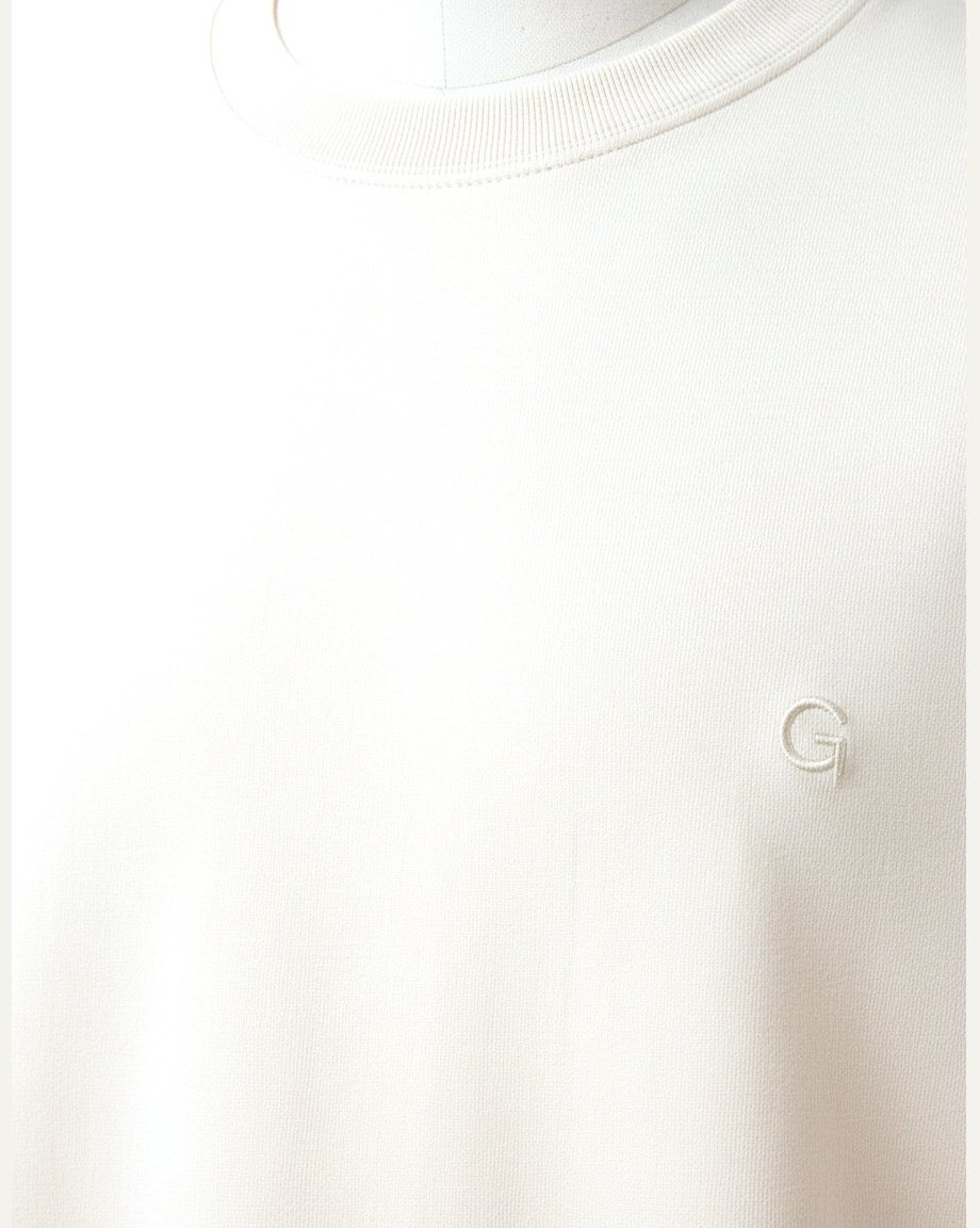 Weekend Cotton Tee, fabric texture detail
