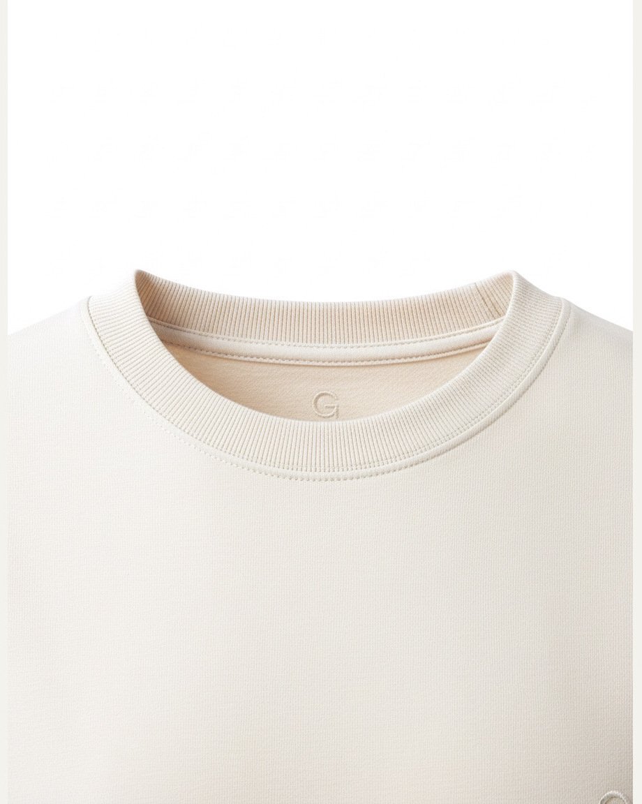 Weekend Cotton Tee, construction and finishing detail