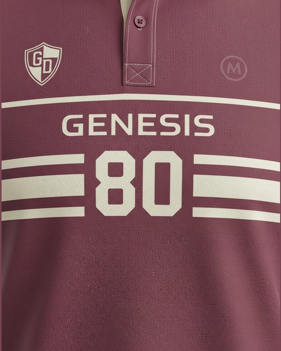 Tour Stripe Polo, fabric texture detail