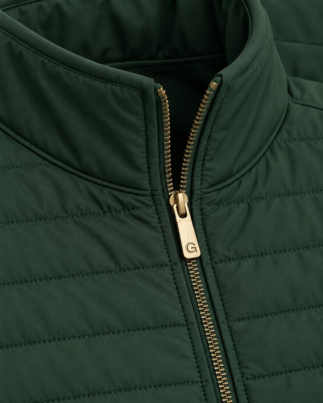 Clubhouse Golf Vest, construction and finishing detail
