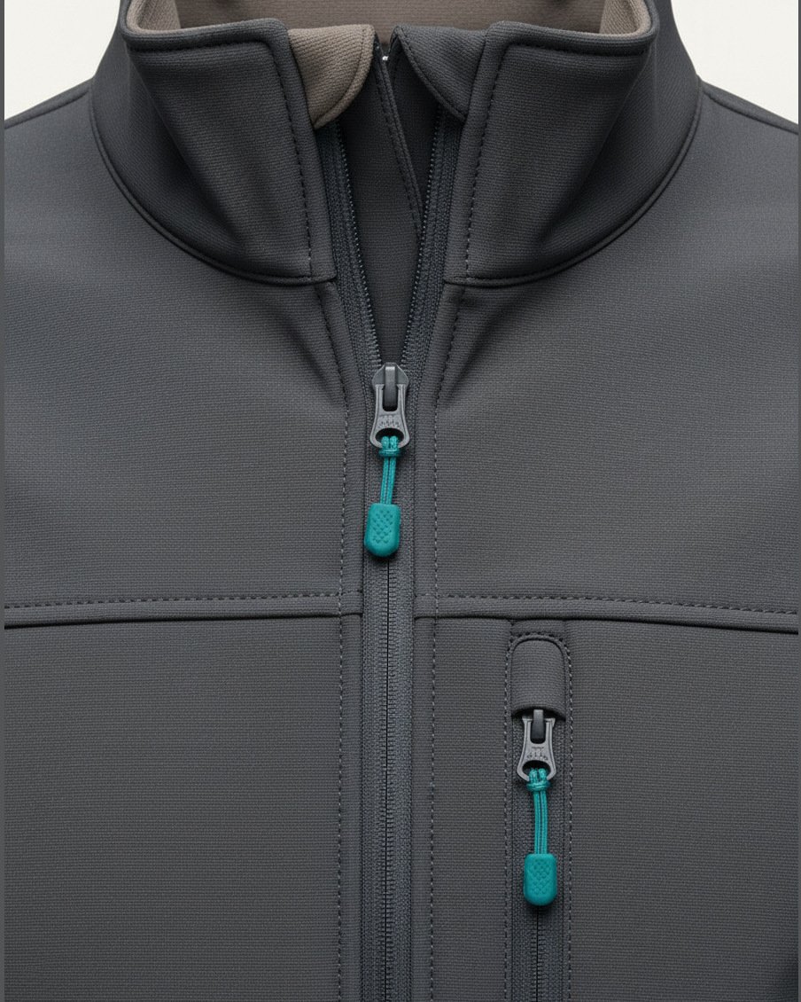 Summit Softshell Jacket, fabric texture detail