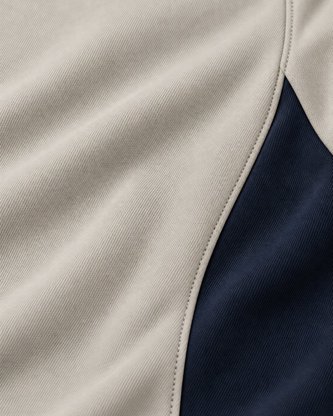 Tour Quarter Zip, fabric texture detail