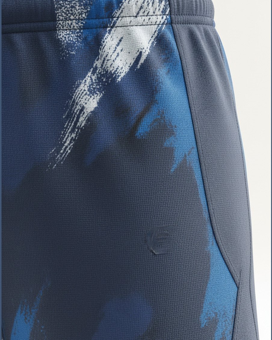 Foundry Rugby Shorts, fabric texture detail