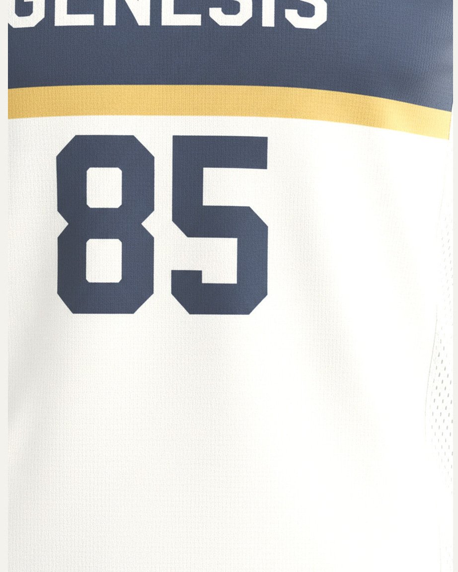 Club Running Singlet, fabric texture detail