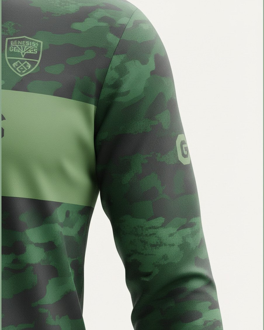 Trail Long Sleeve Tee, fabric texture detail