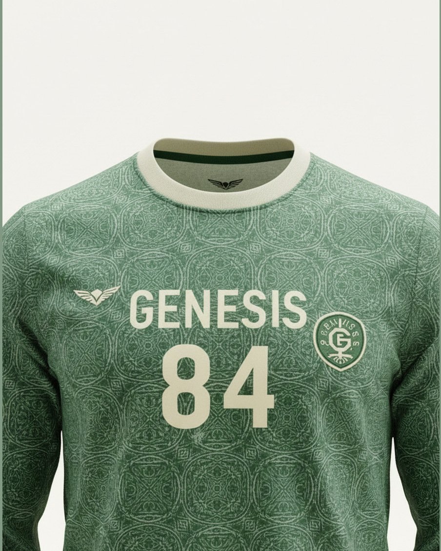 Long Sleeve Club Tee, construction and finishing detail