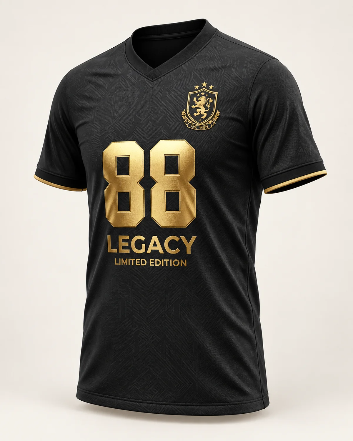 Legacy Black & Gold Jersey, alternate studio view